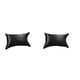 thumbnail image 1 of 2 Piezas Transpirable Reina De Seda Funda De Almohada Ropa De Cama Funda De Almohada Decoración Del Hogar Negro Macarena  Funda de almohada de seda 2 piezas, 1 of 8