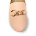 thumbnail image 6 of Victoria K Women's Foldover Quilted Gold Chain Ballerina Flats, 6 of 6