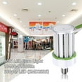 thumbnail image 2 of DELight LED Corn Light Cob Bulb Daylight for Warehouse Factory Mall Garage Parking Lot High Bay Lamp Replacement 80W, 2 of 7
