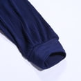 thumbnail image 4 of Jersey de manga larga de punto acanalado para mujer - Sudadera de poliéster de color liso, top informal sin capucha para todas las estaciones, 4 of 7