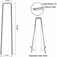 thumbnail image 2 of Agrafes de Jardin en Forme de U, Agrafes Paysagères Galvanisées Lourdes pour une Installation Facile, Réutilisables avec Performance Résistante à la Rouille, Lot de 80, Largeur Réglable, 2 of 5