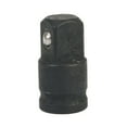 thumbnail image 5 of BUYISI 1/4 3/8 1/2 3/4 Air Wrench Converter Socket Joints Ratchet Drive Adapter Socket Finished Electroplating And Darkening 1-4 to 3-8, 5 of 9