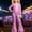 e-197Hot Pink109, variant on MEZZALL Girls Glitter Jumpsuit For Performance Long Sleeve Leotard With Stretchy Fit For Kids Bodysuit One-Piece For Stage Play And Dance O-Neck Solid Color Holiday Back To School Onesie