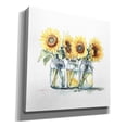 thumbnail image 2 of Epic Graffiti 'Sunflower Composition' by Svetlana Aleynikova Canvas Wall Art, 26" x 26", 2 of 8