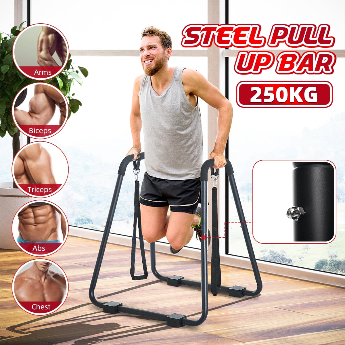  Workout Dip Station for Weight Loss