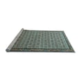 thumbnail image 2 of Ahgly Company Machine Washable Indoor Rectangle Persian Light Blue Traditional Area Rugs, 3' x 5', 2 of 4