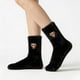 thumbnail image 5 of Calcetines gruesos y cálidos de invierno para mujer, con forro polar, hasta media pantorrilla | Calcetines térmicos y acogedores para dormir, 5 of 6