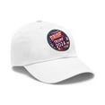thumbnail image 2 of Trump 2024 - Dad Hat with Leather Patch (Round), 2 of 4