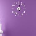 thumbnail image 6 of Joernso Modern DIY Wall Clock 3D Sticker Arabic Numeral English Letter Marker Home Decor, 6 of 8