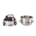 thumbnail image 1 of 304 Stainless Steel Pressure Cooker, Durable & Reliable, Multifunctional Design, High Pressure Stew, Quick Cooking, Gas & Induction Compatible, 1 of 8