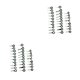 thumbnail image 2 of Sidaley 18 Pieces Car Terminal Removal Repair Connector Stainless Tool Tools Pin Extractor Disassembly Automotive Wiring Steel Pullers 15x12x1cm 2piezas, 2 of 6