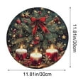 thumbnail image 3 of Diatomite Placemat Christmas Themed, Washable Heat Resistant Table Mat for Holiday Dinner Party, Non-Slip Coaster(B), 3 of 6
