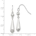thumbnail image 2 of Sterling Silver Polished Dangle Shepherd Hook Earrings QE12072, 2 of 2