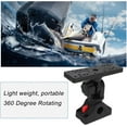 thumbnail image 2 of ZOUSSIQI Fish Finder Mount Base, Marine Fish Finder Mounting Plate with 360 Degree Rotating, Easy to Install Remove, Boat Fish Detector Electronics Mount for Ocean Boat CA919-94466, 2 of 9