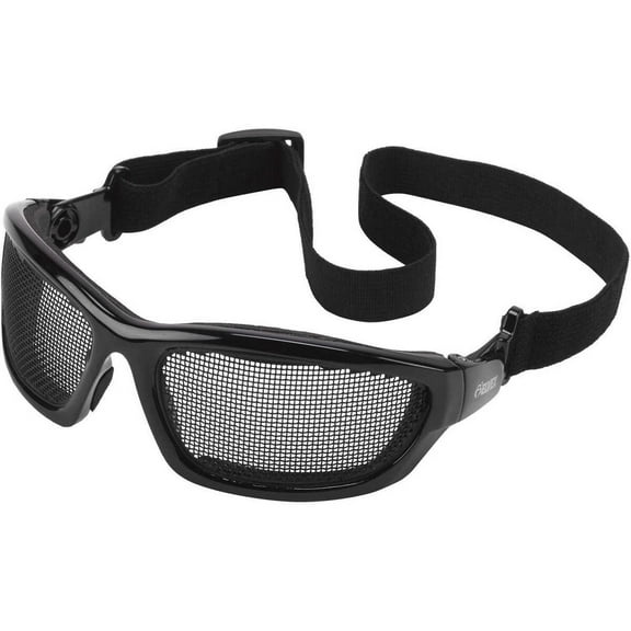 Delta Plus GG-50 Black Stainless Steel Mesh "Lens" Safety Glasses