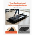 thumbnail image 3 of KFFKFF Treadmill Mat for Carpet Floor, 23.62" x 51.18" x 0.16" Exercise Equipment Mat for Elliptical and Walking Pad, High Density PVC Floor Protector, 3 of 9