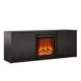 thumbnail image 1 of Ameriwood Home Bartow Electric Fireplace TV Stand, Espresso, 1 of 9