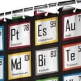 thumbnail image 3 of Math Equations Science Icons Blue Pattern Shower Curtain 84"x72" ,Bathroom Decorative Shower Curtains Set with 12 Hooks,Modern Waterproof Washable Shower Curtain, 3 of 6