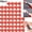 Red, variant on LIERTOUR Silicone Gaskets, 50pcs No-Teflon Tape Sealing Washers for Faucet Valves And Angle Valves Interfaces for Leakproof Plumbing Repairs Red
