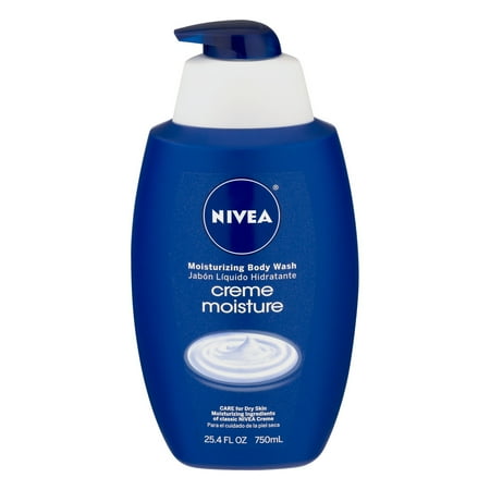 Nivea Creme Moisture Body Wash, 25.4 fl oz - Walmart.com