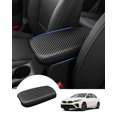 thumbnail image 1 of Autorder Cubierta de consola central para Kia Forte 2019-2024 Accesorios Cubierta de reposabrazos de fibra de carbono Anti-arañazos Almohadilla de consola central Protector de reposabrazos de cuero, 1 of 5