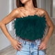 thumbnail image 4 of Chaleco con Tirantes Calado Sexy Informal para Mujer Fiudx con Top con Sujetador en el interior, 4 of 7