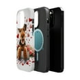 thumbnail image 2 of DistinctInk Tough Case for Apple iPhone 13 PRO (6.1" Screen), Compatible with MagSafe Charging - Valentine's Day Airedale Terrier Puppy, 2 of 6