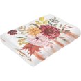 thumbnail image 6 of Thanksgiving Pumpkin Throw Blanket, Cute Autumn Leaf Blanket for Adults, Soft Comfortable Pumpkins Fleece Carpet Blanket for Sofa Bed Couch, 6 of 6