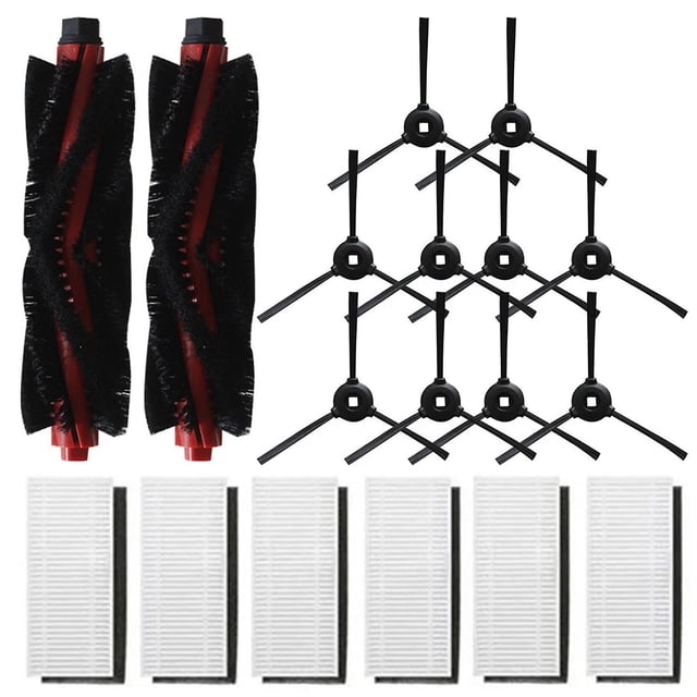 Reemplazo de robots de barrido Kit de cepillo lateral de cepillo principal de filtros de robot para Lefant M301 M201 M501-a