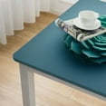 thumbnail image 4 of COMIO Tropical Green Leaves Summer Leaf Hawaii California Beautiful Tree Jungle Square Tablecloth for Picnic Dining Kitchen Farmhouse White, 4 of 7