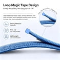 thumbnail image 4 of MJSHUN Nylon Sport Band Compatible with Google Fitbit Air,Soft Breathable Wristband Replacement Compatible with Fitbit Air Fitness, Hook & Loop Adjustable Performance Loop for Screenless Tracker, 4 of 7