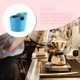 thumbnail image 5 of Bewildely Contenedores de café Grounds Cesta de polvo Varilla de golpe de goma Coffeeware con latas de basura de base plana inclinada para cocina Juegos de servir café y té Bewildely HA065787-00, 5 of 6