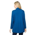 thumbnail image 2 of Woman Within Plus Size 2-Fer Cardigan & Attached Lace Tunic, 2 of 6