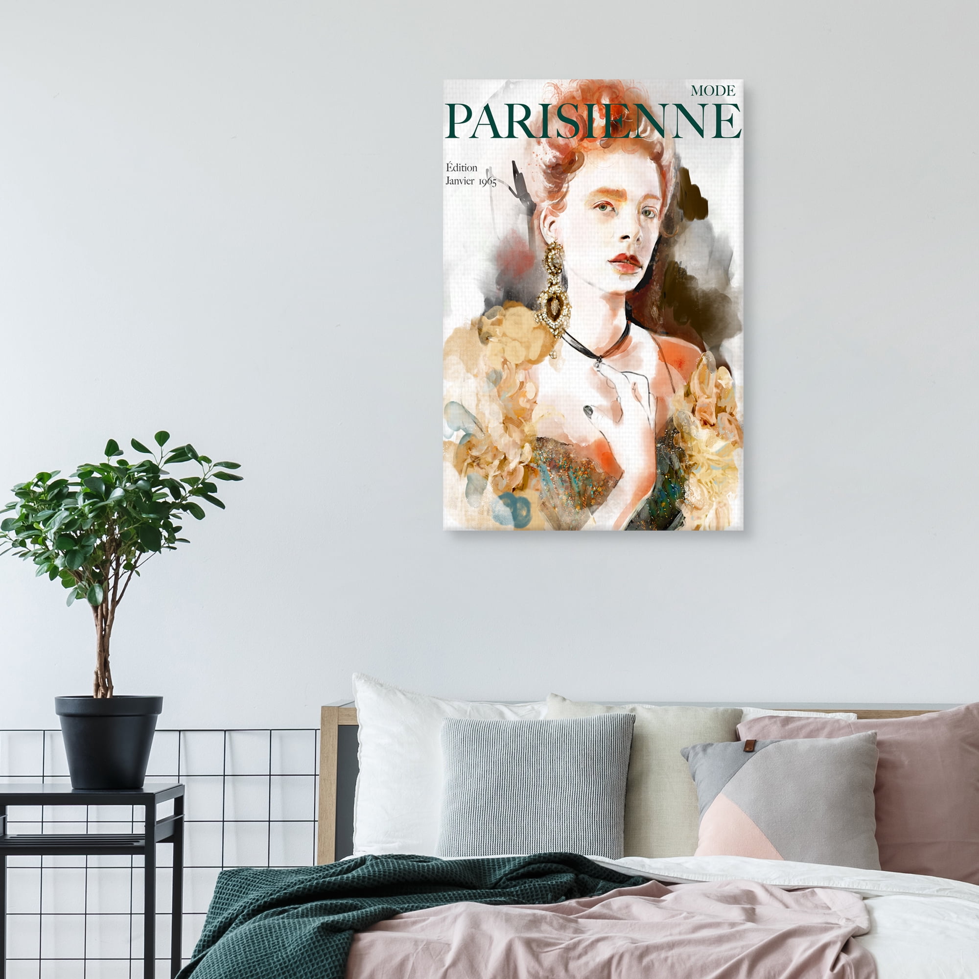 Mode Parisienne Janvier 1965 by Studio Arts Canvas Art Print