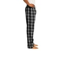 thumbnail image 3 of Adult Men's Flannel Plaid Pant Color Black X-Small Size, 3 of 8