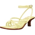 thumbnail image 1 of Sam Edelman Dia Kiwi Strappy Ankle Strap Kitten Heel Open Toe Heeled Sandals (Kiwi, 9.5), 1 of 6