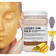 thumbnail image 1 of Máscara de gelatina en polvo Ouhans, oro de 24 quilates, para uso facial con brocha, 680 ml, 1 of 4