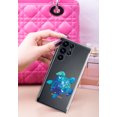 thumbnail image 3 of WIRESTER Transparent Soft Gel TPU Clear Case Slim Protective Cover for Samsung Galaxy S22 Ultra 6.8" 2022, Blue Sea Turtle, 3 of 3