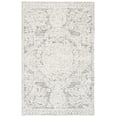 thumbnail image 2 of SAFAVIEH Abstract Carter Oriental Wool Area Rug, Ivory/Charcoal, 5' x 8', 2 of 11