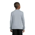 thumbnail image 2 of Sport-Tek Youth Long Sleeve PosiCharge Competitor Tee-S (Silver), 2 of 5