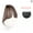 Dark Brown, variant on Fake Bangs 3D French Bangs Wig Women's Forehead Hair Head Curtain AirBangs G8K1