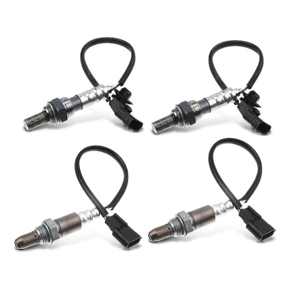 Oxygen Sensor Kit 4 - Compatible with 2016 - 2022 INFINITI Q50 3.0L V6 2017 2018 2019 2020 2021