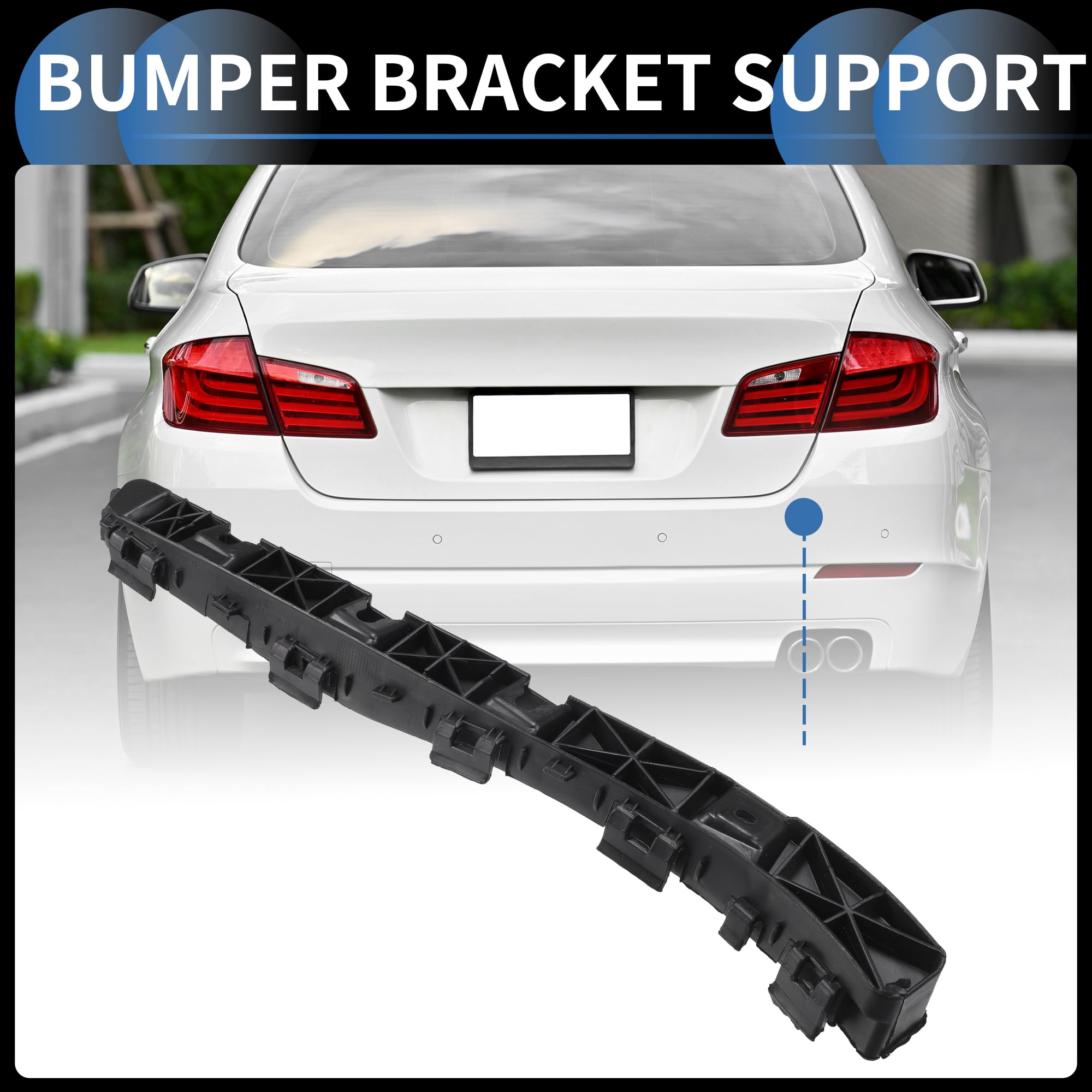 Unique Bargains Rear Bumper Retainer Bracket 866133X000 for Hyundai Elantra 2011-2016