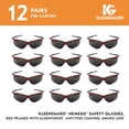 thumbnail image 2 of Lentes de seguridad KLEENGUARD V30 Nemesis color humo antiempañantes, 12 pares, 2 of 9