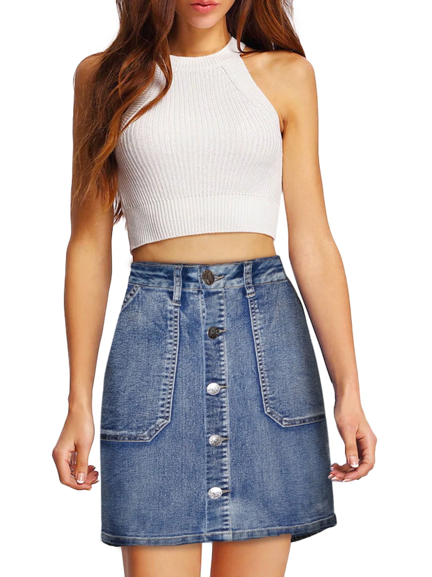 The Perfect Fit Denim Skirt main image 0