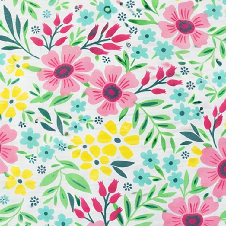 Women’s Meadow Flowers Bandana from Way to Celebrate, One Size, Pink/Multi