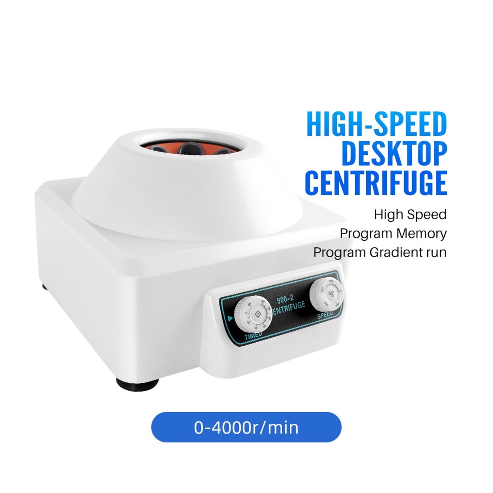 Laboratory Electric Centrifuge 900-2 Low Speed 4000rpm 2086xg 6*20ml Plasma Serum PRP PRF Separate Machine