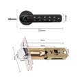 thumbnail image 5 of Door Locks Biometric Fingerprint Locker Smart Entry Home Handle APP Unlock Digital Intelligent Lock, 5 of 5