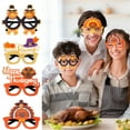 thumbnail image 3 of YAOMOBB Novel And Interesting Eyeglasses Frame Thanksgiving Glasses Frame Exquisite Eyeglasses Frame for Festivals, 3 of 7