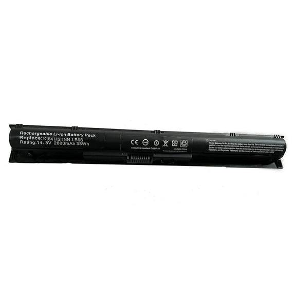 800049-001 KI04 Laptop Replacement Battery for Pavilion 15-ab 15-an 17-g 15t-ab100 17t-g100 17t-s100 15-ab038TX 15-ab153nr Series HSTNN-LB6S HSTNN-LB6T 800049-001